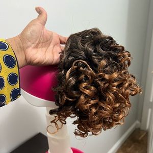 Hair ponytail with Adjustable band